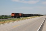 BNSF 9089 leads an Eastbound train